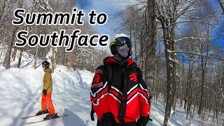 Skiing Okemo Mountain Summit  Top to Bottom [upl. by Cavuoto937]