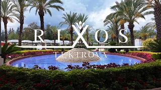 Rixos Premium Tekirova 5 Türkey 🇹🇷 [upl. by Allebara526]