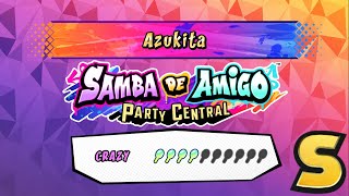 Samba de Amigo Party Central  Azukita Crazy  SRank Perfect Combo [upl. by Euf]