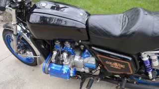 1977 Honda GL1000 Goldwing heavy mods but still in progress [upl. by Naasah]