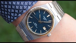 Tissot PRX Powermatic 80 Bucherer BLUE Limited Edition [upl. by Ethelbert560]