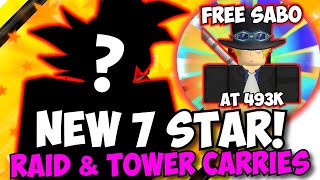 New 7 STAR  Rare Unit Giveaway ASTD Raid Tower Gauntlet Carries amp Live Banner [upl. by Annaliese]