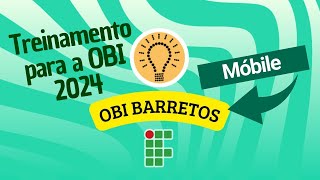 Treinamento para OBI 2015  Móbile [upl. by Acirtal]