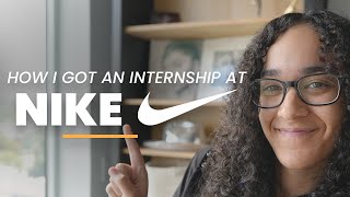 How I Got an Internship at Nike [upl. by Enyar]