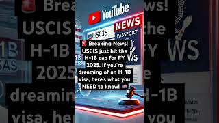 🚨 H1B cap fullWhat’s next for students🌍 immigration studyabroad h1b h1bvisa news uscis [upl. by Idihc404]