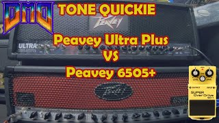 6505 vs Peavey Ultra Plus Tone Quickie [upl. by Yralam]