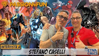 Intervista a STEFANO CASELLI  Etna Comics 2024 [upl. by Haramat]