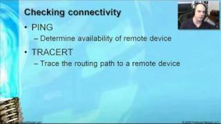 CompTIA A 220601 53 220602 53 54  Troubleshooting Network Connections [upl. by Eiramanin785]