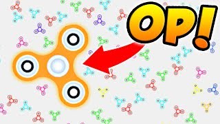 BECOMING THE BIGGEST FIDGET SPINNER  FIDGETSPINNERSIO GAME wSB737 [upl. by Thaxter]