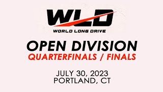 2023 World Long Drive Portland CT Open Division Quarterfinals – Finals [upl. by Evelinn]