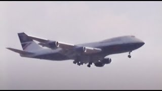 Plane Spotting Gatwick Airport 1990s Part 4 [upl. by Ninnetta]