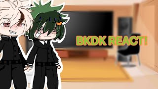 Part 2••Dekus past classmates react to • Villain Deku AU • Bkdk • Mha• [upl. by Neelyak]