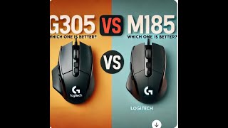 Logitech G305 vs M185 Which One is Better [upl. by Aisined922]