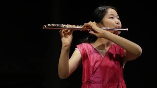 Sooah Jeon Flute Danza De La Mariposa for Solo Flute  Valerie Coleman [upl. by Clifford]