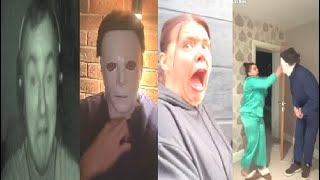 Sli React Ladbabys Scaring Mum with Michael Myers 🤣 [upl. by Sikes]