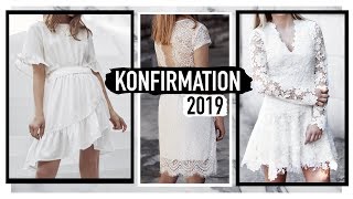 10 KONFIRMATIONSKJOLER  inspiration 2019 [upl. by Mozza]