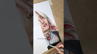 Part 1 Rysuję hihania KAWĄ☕️ vs PRZYBORAMI DO RUSUNKU🖍️ rysowanie genzie ekipa drawing art [upl. by Runkel]