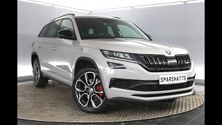 Skoda Kodiaq 20 BiTDI vRS DSG 4WD Euro 6 ss 5dr 7 Seat [upl. by Sset29]