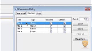 Como Añadir JTable a Un Formulario y Como Cambiar Sus Columnas y Filas [upl. by Kreiner]