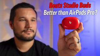 Beats Studio Buds Review after 1 Week of Use INCREDIBLE [upl. by Norek]