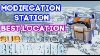 How To Get The Modification Station In Subnautica Below Zero  Easiest amp Safest Location 2021 NEW [upl. by Carlstrom]