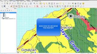 QGIS Tutorial Tricks Manually Moving Raster using RasMover [upl. by Pallaten48]