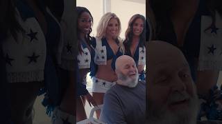 Some of the Dallas Cowboys Cheerleaders visiting their bus driver who had a stroke 🥺😭 [upl. by Apurk281]