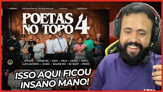 TCHEBA REACT Poetas no Topo 4  ABSURDO [upl. by Suiramed275]