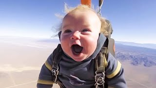 Funny Baby Videos Best Of Hilarious Outdoor Baby Moments  BABY BROS [upl. by Iznil]