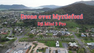 Drone over Myrtleford [upl. by Enoob]