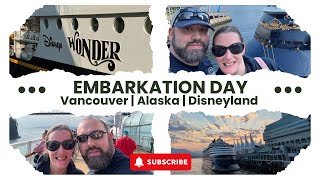 Vancouver  Alaska  Disneyland  September 2024  Cruise Embarkation Day [upl. by Dagna]