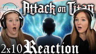 Beautiful ✨💙  ATTACK ON TITAN  Reaction 2X10 [upl. by Catharine395]