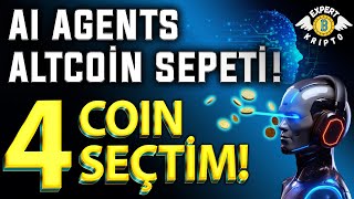 Yeni Trend AI Agents Altcoin Sepeti  Tren Kalkıyor [upl. by Eissel]