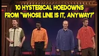 10 Hysterical Hoedowns From quotWhose Line Is It Anywayquot [upl. by Callean635]