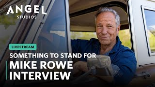 Stand With Mike Rowe  Angel Studios Interview [upl. by Laresa84]