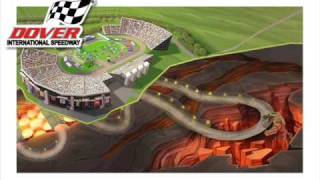 Nascar Kart Racing  Tracks [upl. by Alorac]