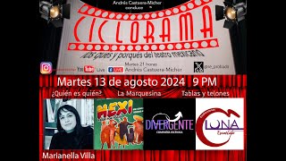 Ciclorama programa 211 Marianella Villa  Mexi  Divergente  Luna Escarlata [upl. by Arnst]