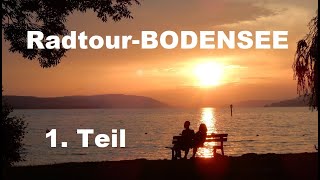 Radtour um den Bodensee Teil1 KonstanzStein am Rhein [upl. by Arihsaj]