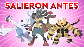 TODOS LOS POKÉMON ADELANTADOS DEL ANIME [upl. by Wendel]