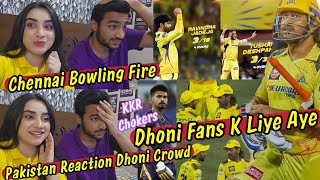 CSK Beat KKR 😱 Outstanding Bowling CSK Pakistan Public Reaction IPL Talent 🔥 [upl. by Alek344]