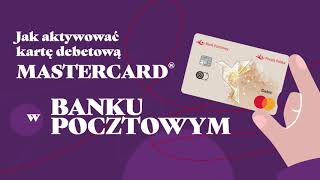 Jak aktywować kartę Mastercard Banku Pocztowego [upl. by Alahs425]