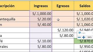 Como llevar la contabilidad de un negocio pequeño con Excel [upl. by Rai]