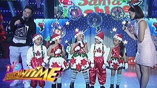 Its Showtime Why do kids sing Christmas carol  Santa Babies [upl. by Anirdua]