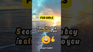 5 Easy Signs a Boy is Attracted to You How to Tell He’s Into You short girl facts relationship [upl. by Soph]