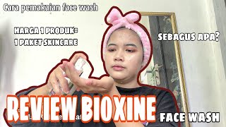 REVIEW JUJUR BIOXINE PURE  WHITE FACE WASH  belum banyak yang tau produk ini [upl. by Annert]