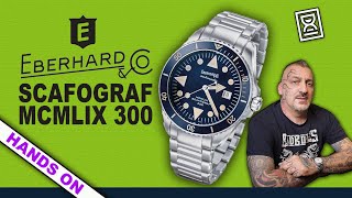 Lo storico orologio cambia colore Eberhard Scafograf MCMLIX [upl. by Seadon]