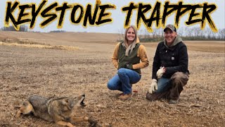 2024 Trapping Season Episode 8 Trapping with the Boss trapping coyote fox [upl. by Kceb]