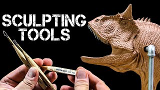 How to Sculpt a Dinosaur Sculpting Tools  FREE CHAPTER [upl. by Repsihw]