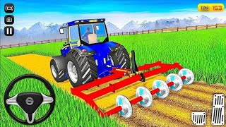 🔴 Modern Farm Tractor Driving Games 2  Farming Tractor 3D  Android Gameplay [upl. by Lorette]