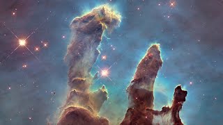 Hubble Telescopes stunning view of the Pillars of Creation explained [upl. by Aitnahc]